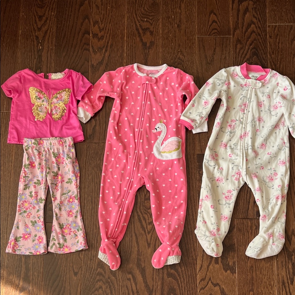 18 Months Girls Onesie/Outfit Bundle